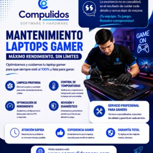 Mantenimiento de Laptops Gamer